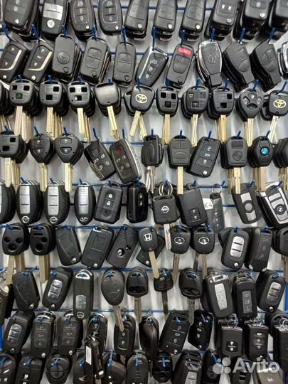 Изготовление автомобильных ключей с чипом