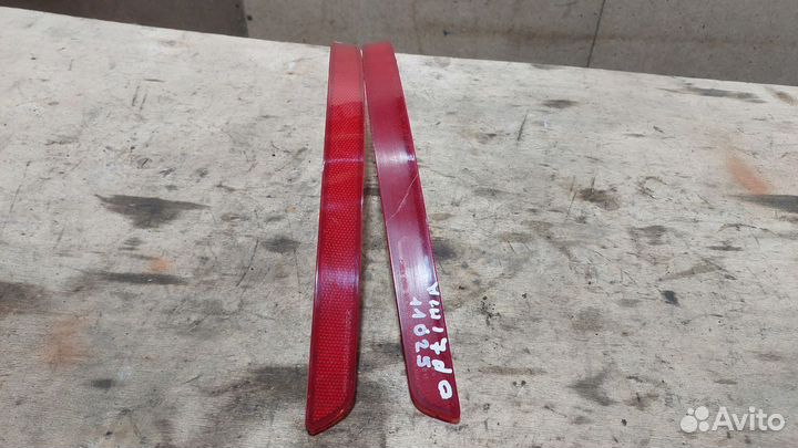 Катафот в задний бампер Kia Optima 3 TF