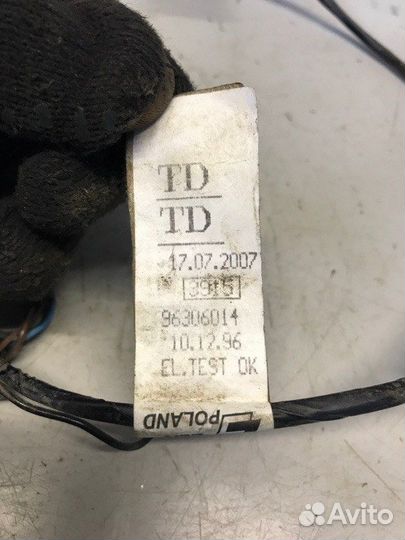 Проводка багажника Заз Sens седан 1.3 2007