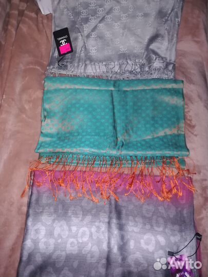 Шарфы и палантины