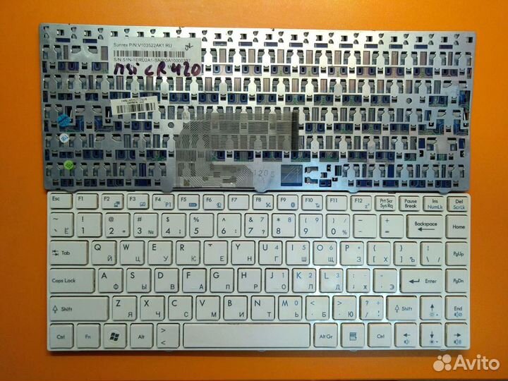 Б/У Клавиатура для ноутбука DNS, MSI