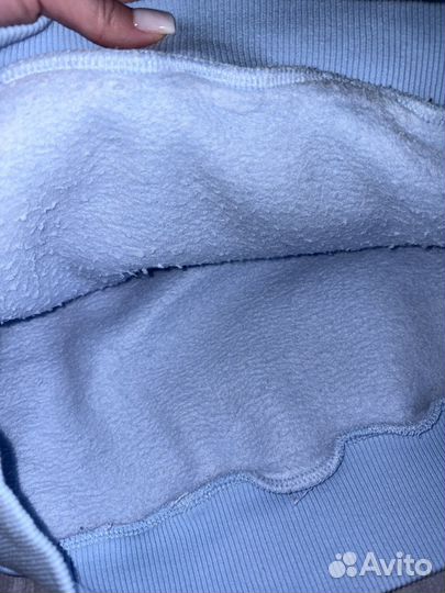 Голубое худи