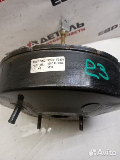 Вакуумный усилитель тормозов Kia Rio седан A5D 1.5