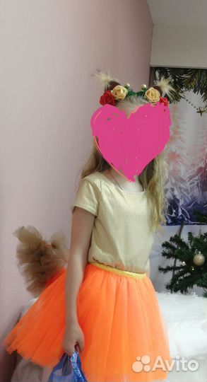 Карнавальный костюм Белки 122 размер