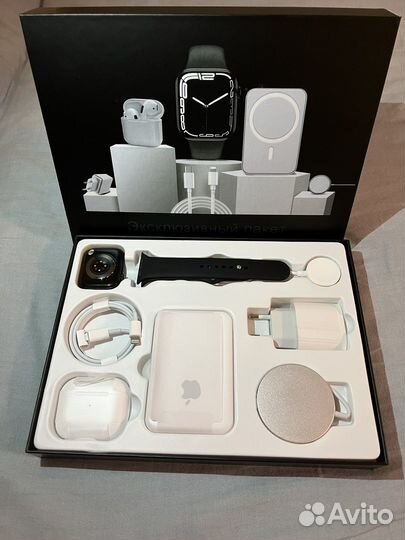 Подарочный набор apple 6 в 1