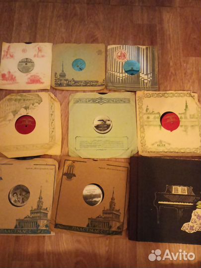 Пластинки СССР разные