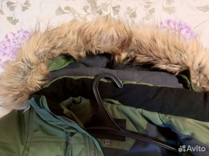 Куртка на мальчика зима 134