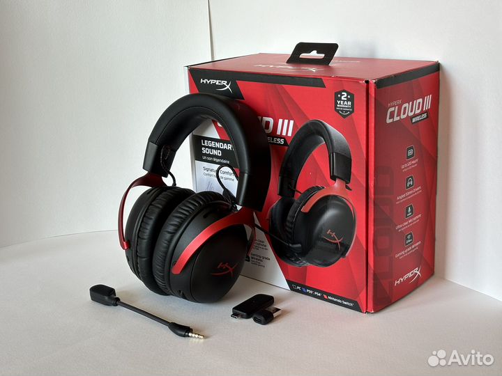 Беспроводные наушники HyperX Cloud 3 Wireless