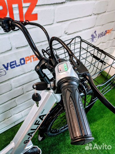 Электровелосипед green city e-alfa new