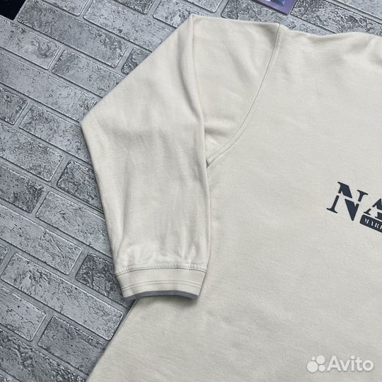 Винтажный Свитшот Nautica Big Logo Vintage