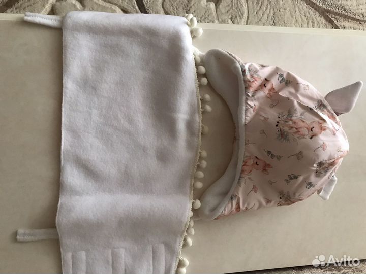 Детская шапочка и снуд на малышей