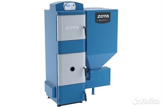 Котел твердотопливный