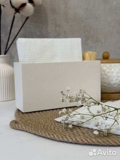 Салфетница из гипса