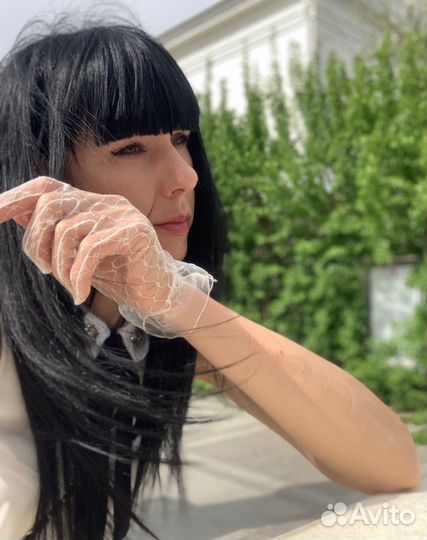 Перчатки женские кружевные