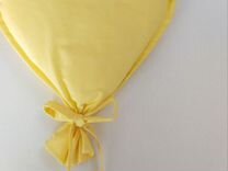 Шарик из ткани для декора детской