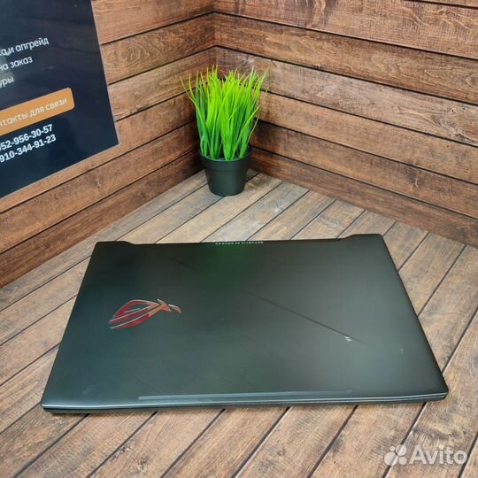 Мощный Ноутбук Asus ROG strix 17.3 144Hz/Core i7/2