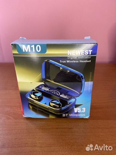 Беспроводные наушники с функцией power bank