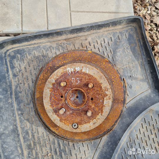 Барабан тормозной, ступица BYD F3 правый задний