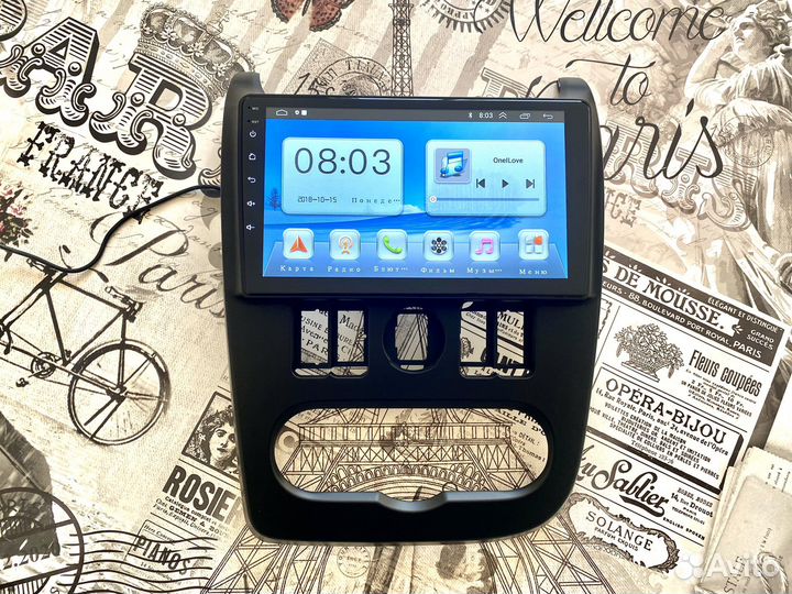 Андройд магнитола Лада Ларгус