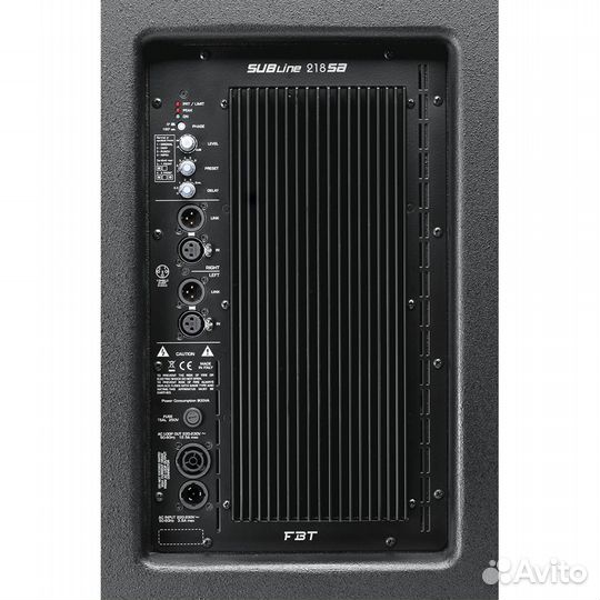 Сабвуфер FBT subline 218SA