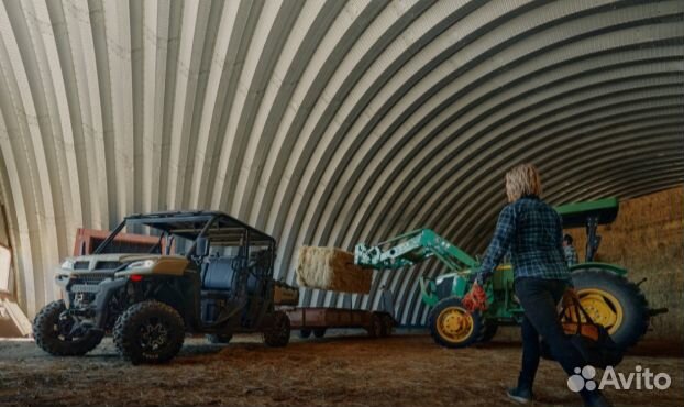 Квадроцикл cfmoto uforce 1000 XL EPS бежевый