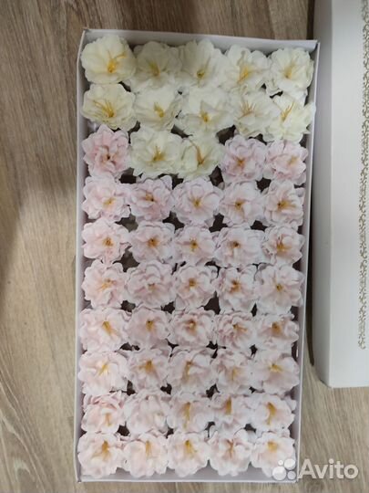 Мыльные цветы остатки