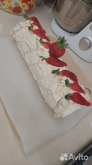 Меренговые рулеты