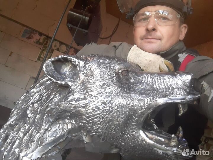 Ковка.,Скульптуры из металла