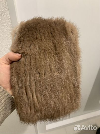 Шапка норковая женская