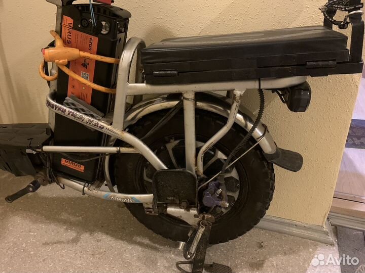 Электровелосипед на двух батареях