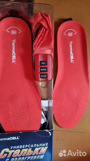 Thermacell Стельки с подогревом аккумуляторные rus