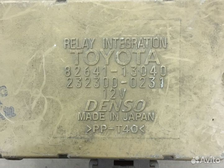 Toyota corolla 120 Блок