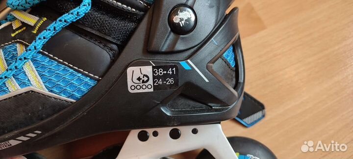 Роликовые коньки детские раздвижные 38-41