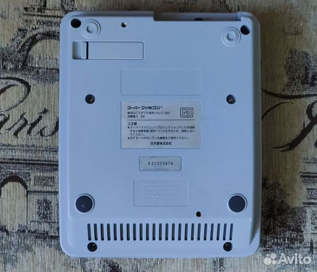 Super Famicom с флеш картриджем