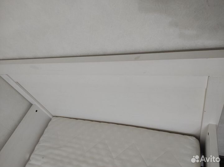 Кровать IKEA икеа сундвик/лурой+наматр+простыни