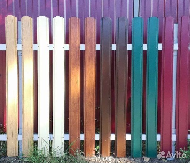 Евроштакетник круглый