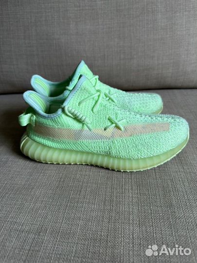 Adidas yeezy boost 350 glow in the dark 34й р