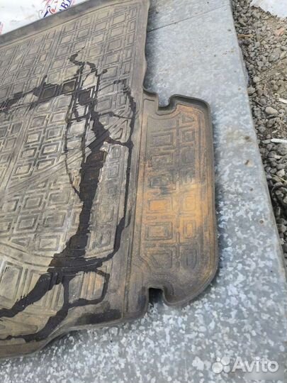 Коврик в багажник skoda octavia a7