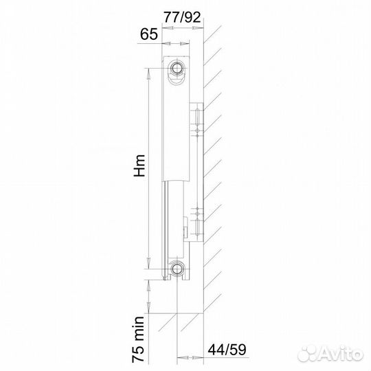 Стальной панельный радиатор отопления Лемакс VC11