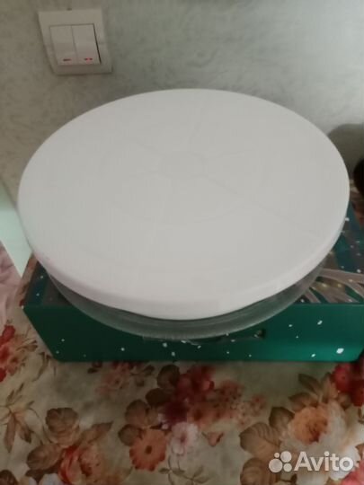 Поднос пластиковый для оформления торта