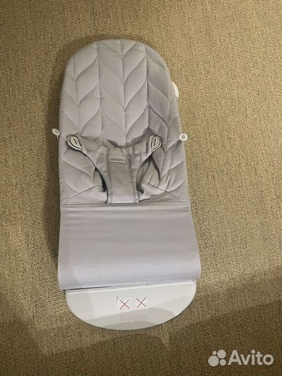 Кресло-шезлонг BabyBjorn Bliss Light Grey