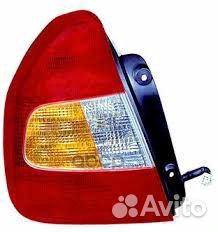 Фонарь задний hyundai accent -02 (на крыло) лев