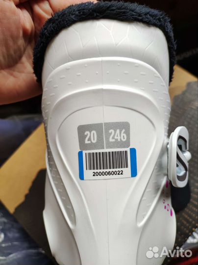 Горнолыжные ботинки salomon детские 20см