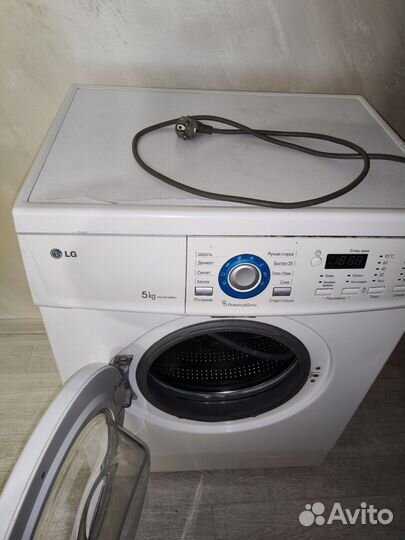 Стиральная машина бу lg 5 кг