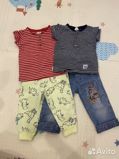 Вещи пакетом на мальчика 80