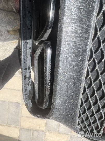 Диффузор оригинал заднего бампера mercedes x166 63