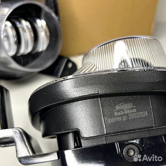 LED птф KIA RIO 4 в дхо, птф в дхо Киа Рио 4