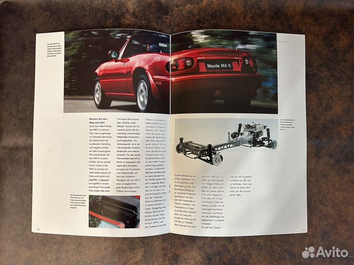 Каталог Mazda Miata Mx5 Eunos Roadster