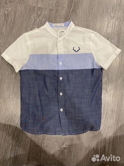 Рубашка для мальчика Shein 122р Новая