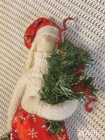 Интерьерная кукла тильда ручная работа